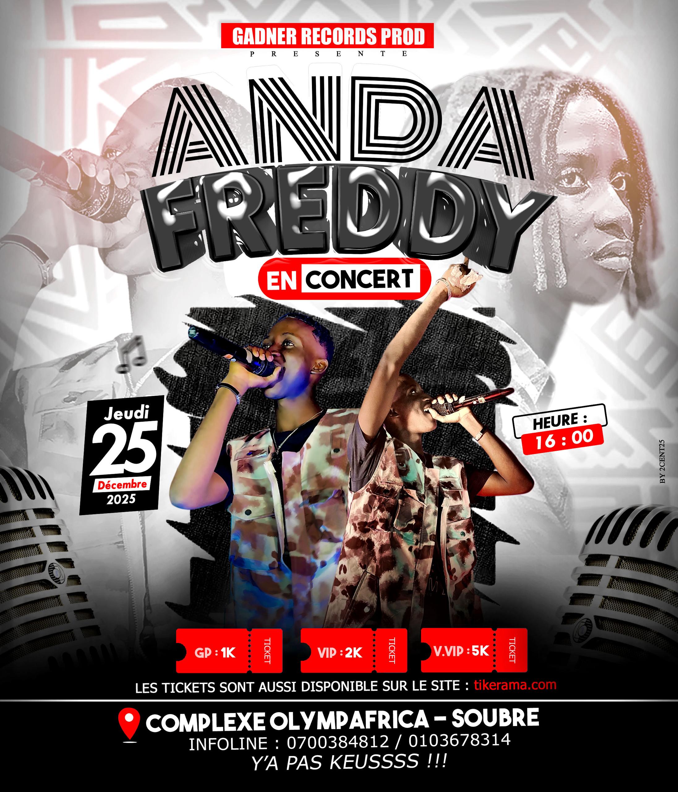 Concert ANDA FREDDY