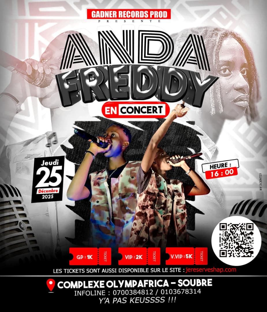 Concert ANDA FREDDY